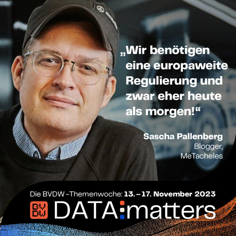 Sascha Pallenberg mit Zitat.
